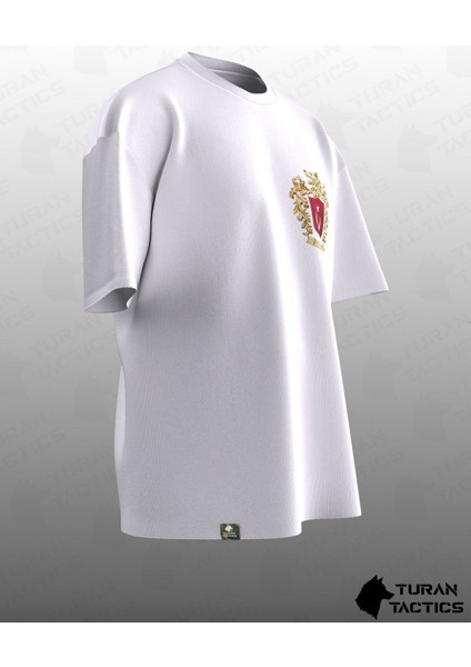 Bozkurt Millli Arma Tasarımlı Oversıze Unısex T-Shırt fiyatları