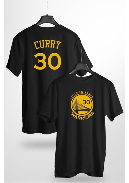 Steph Curry Warriors Siyah Forma T-Shirt