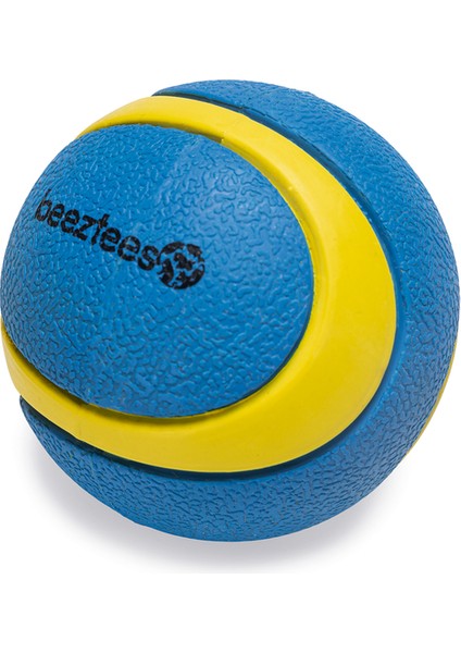 Beeztees Köpek Oyuncağı, Yüzen, Tenis Topu, Kauçuk, Mavi/sarı, 6,3cm