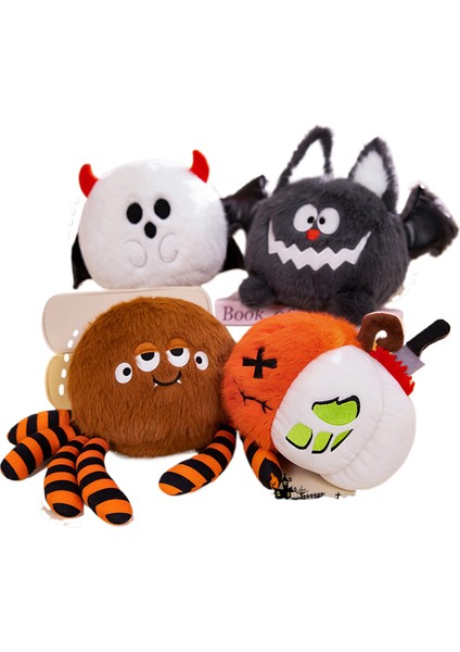 35 cm Cadılar Bayramı Yarasa Kabak Komik Peluş Oyuncak (Yurt Dışından)