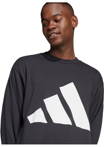 Erkek Siyah Sweatshirt M Bl Ft Swt Je8949