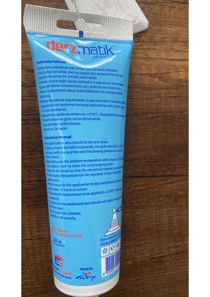 Adnoss Hazır Derz Dolgusu 360 Gram Sivri Uçlu Tüp Dolgu Krem (2 Adet) fırsatları