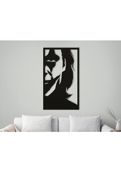 Joker Duvar Heykeli 2d - IZB007