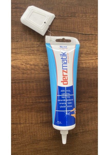 Adnoss Hazır Derz Dolgusu 380 Gram Sivri Uçlu Tüp Dolgu Beyaz (2 Adet) + Derz Kazıyıcı