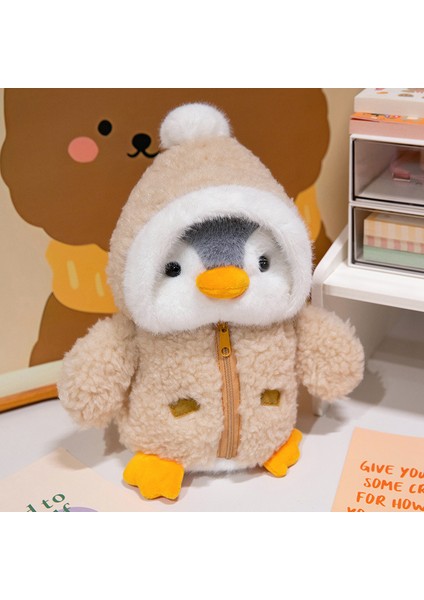 25 cm Dönüşlü Penguen Bebek Peluş Oyuncak (Yurt Dışından)