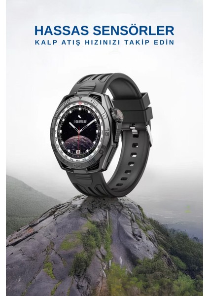SW16 1.19 İnç Amoled Ekranlı IP68 Su Geçirmez Akıllı Saat fiyatları