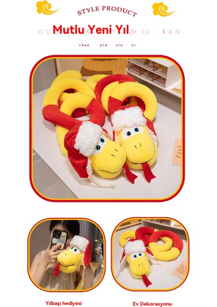 Uğurlu Peluş Oyuncak Bebek Çalıştırmak Için 150 cm Yılan (Yurt Dışından)