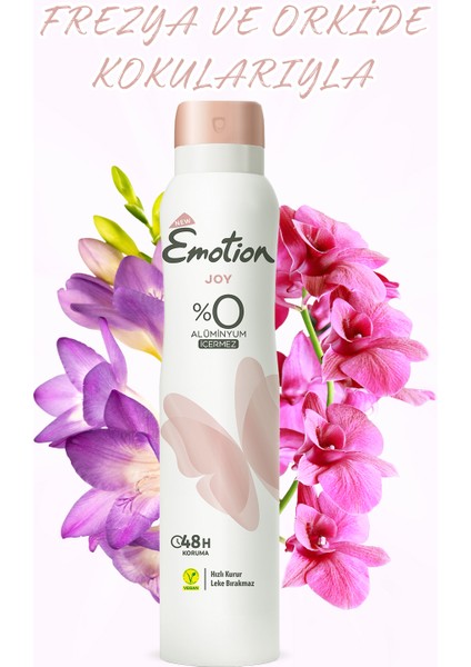 Joy Kadın Deodorant 4X200 ml
