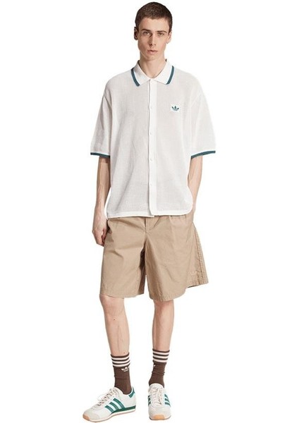 Erkek Yeşil Şort Bermuda Short KB5585