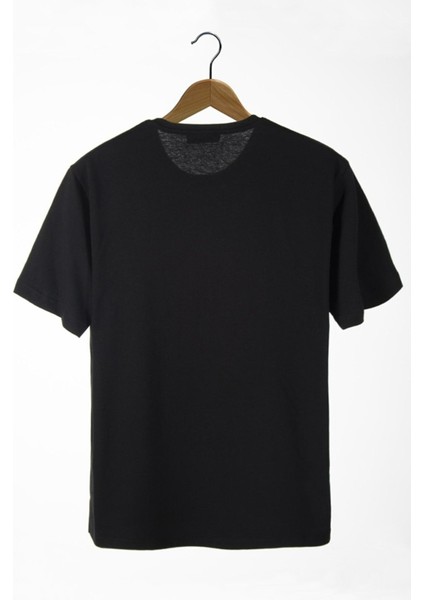 Azurco Oversize Önü Atatürk Imzası Baskılı Deep Black T-Shirt fiyatları