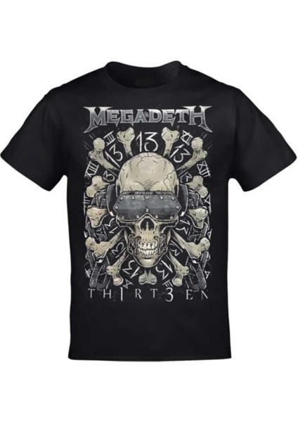 Megadeth Baskılı Oversize Tshirt
