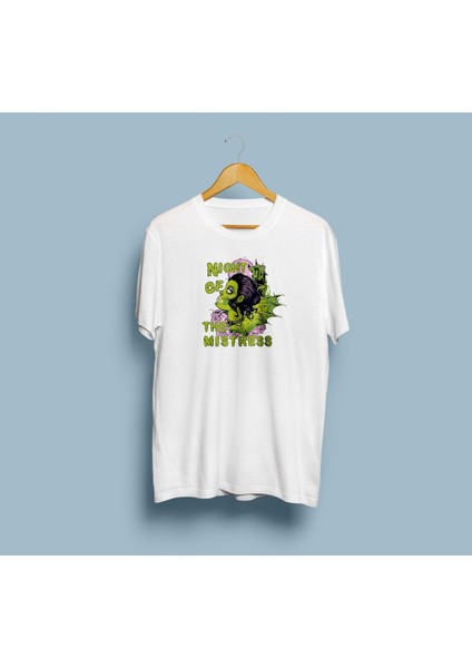 Oversize Night Of The Mistress Tasarım Unisex T-Shirt