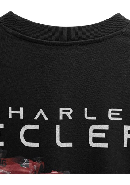 Ferrari Formula 1 F1 Charles Leclerc Oversize Tshirt