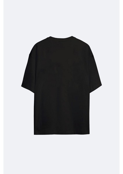 Siyah Oversize Green Hard Rock T-Shirt fiyatları