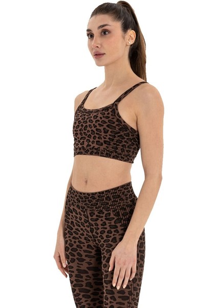 Leopar Desen Seamless Bra fiyatları