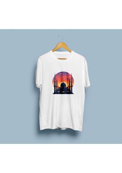 Oversize Cami Silueti / Mosque Tasarım Unisex T-Shirt