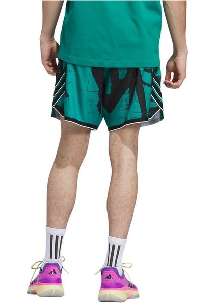 Erkek Yeşil Şort Crazylıte Aop 3 JI7565 fiyatları
