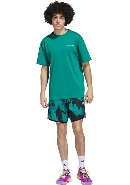 Erkek Yeşil Şort Crazylıte Aop 3 JI7565 fırsatları