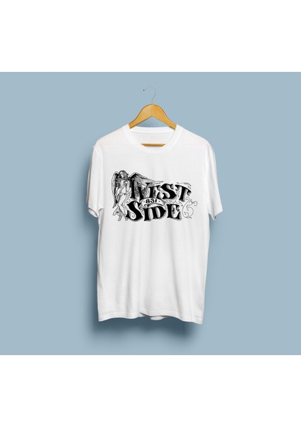 Oversize West Side Tasarım Unisex T-Shirt