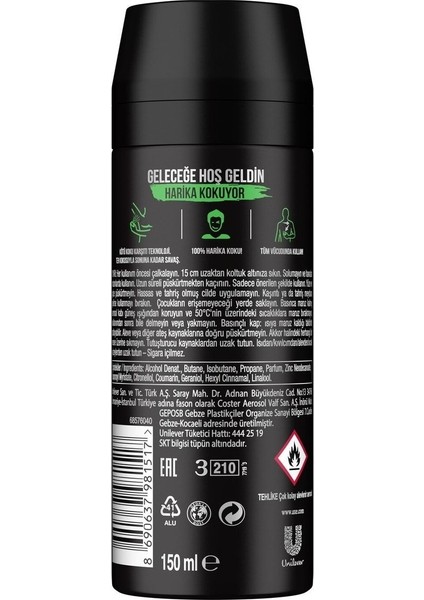 Men Deodorant Africa 150 ml - 6'lı Avantaj Seti