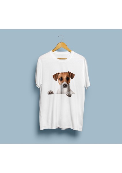 Oversize Dog Baskılı Tasarım T-Shirt