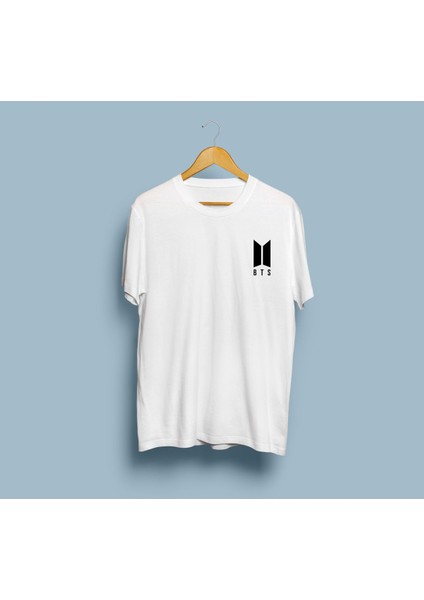 Oversize Bts Baskılı Tasarım Unisex T-Shirt