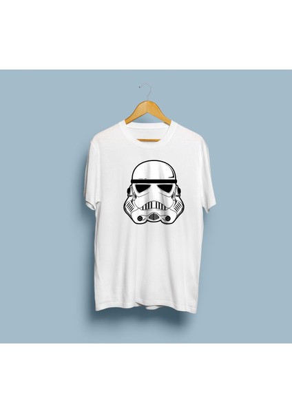 Oversize Starwars Stormtrooper Baskılı Unisex T-Shirt