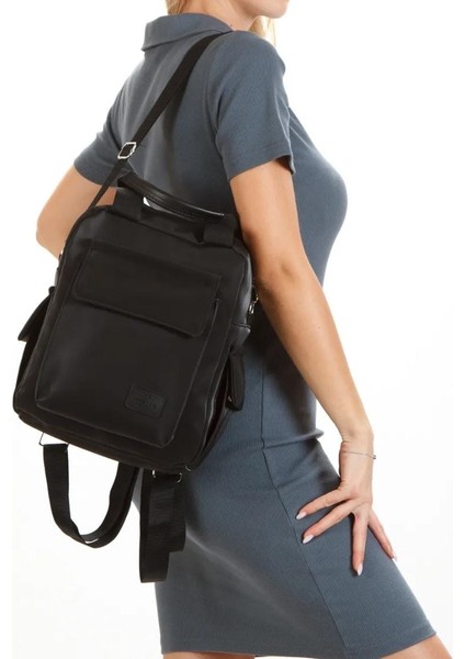 Totebag Baskılı Akıllı Çanta Sırt-Kol-El Çantası