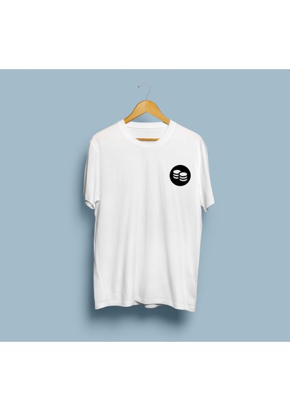 Oversize Bozuk Para / Coins Cep Tasarım Unisex T-Shirt