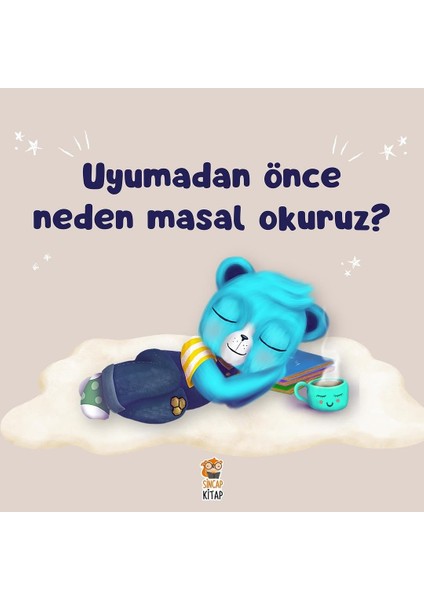 Ayıcık Mavi İle İyi Geceler Masalları Seti (7 Kitap) - Melek Dinçer