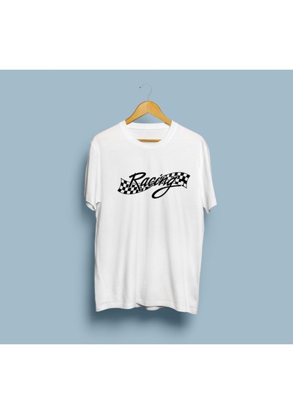 Oversize Racing Yazılı Formula1 F1 Tasarım T-Shirt