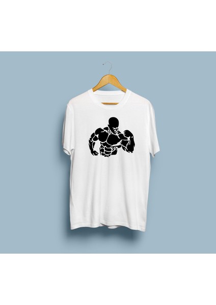 Oversize Gym / Fitness Tasarımlı Unisex T-Shirt