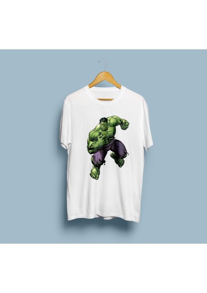 Oversize Hulk Tasarımlı Unisex T-Shirt