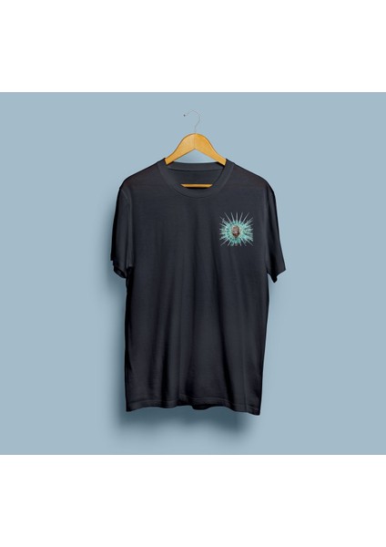 Oversize Mikrofon Tasarım Unisex T-Shirt