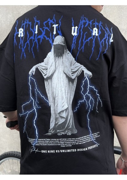 Cool Yıldırım Baskılı Oversize Tshirt fiyatları