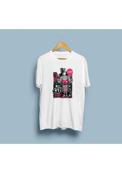 Oversize Bad Monkey Tasarım Unisex T-Shirt