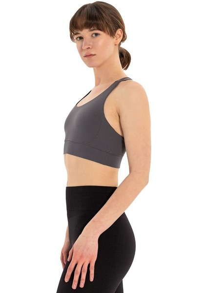 Çift Askılı Sırtı Çapraz Yoga Büstiyer
