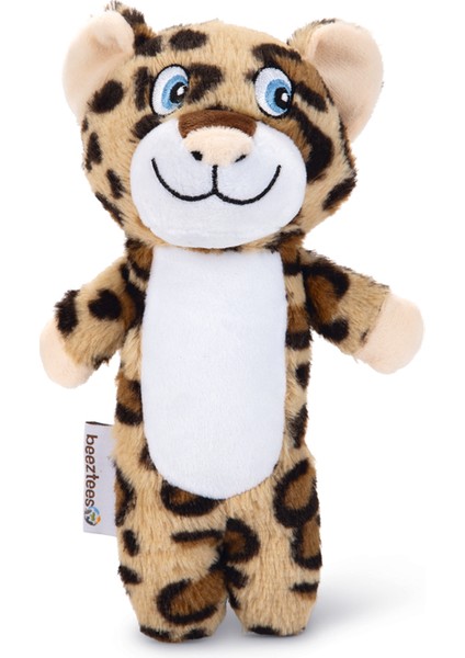 Beeztees Köpek Oyuncağı, Sesli, Kaplan, Peluş, Siyah/kahverengi, 23X10X4CM