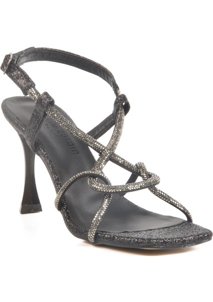 Pierre Cardin PC-54655 Z Siyah Kadın Abiye Ayakkabı