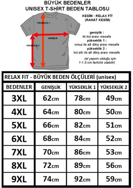 Kartal Tshirt (Relax Fit) / 9xl / 8xl / 7xl / 6xl / 5xl / 4xl / 3xl (Unisex) fiyatları