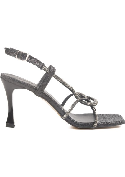 Pierre Cardin PC-54655 Z Siyah Kadın Abiye Ayakkabı modelleri