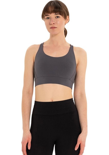 Çift Askılı Sırtı Çapraz Yoga Büstiyer