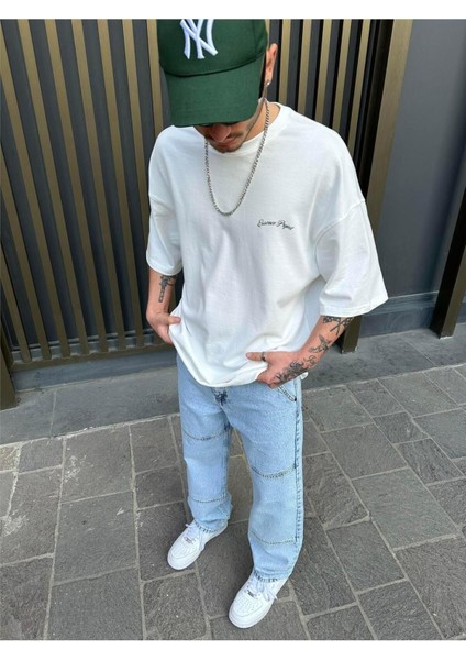 Project Oversize T-Shirt - Ekru fiyatları