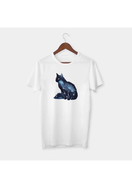 Galaksi Kedi Tasarımlı Tişört