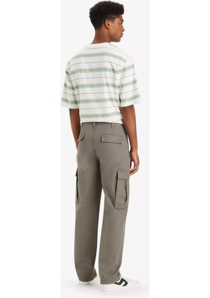 Erkek Straight Fit Haki Kargo Pantolon - A7364-0002 modelleri