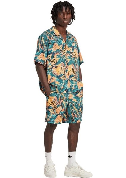 Erkek Çok renkli Şort FLORAL SHORT KB8370