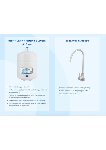 Su Arıtma Cihazı 8.5 ph
