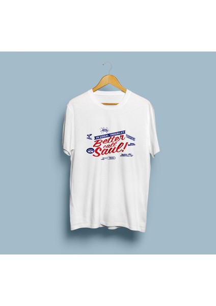 Oversize Better Call Saul Tasarım Unisex T-Shirt