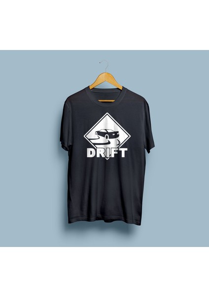Oversize Drift Tasarımlı Unisex T-Shirt