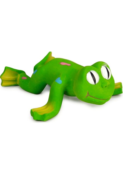 Beeztees Köpek Oyuncağı, Sesli, Kurbağ, Lateks, Yeşil, 22X20X9CM